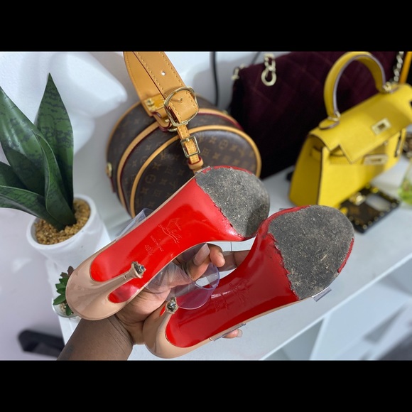 Just Nothing Illusion Red Sole Sandals - Picture 10 of 10